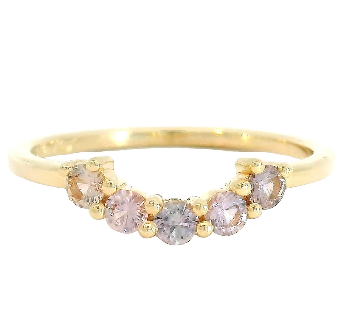 Arco De Vella Montana Sapphire Ring - Pink