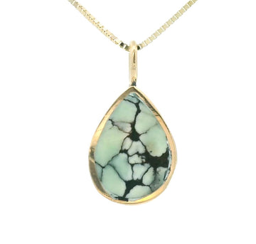 Turquoise Poire Necklace