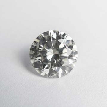 2.01ct 8.07x8.01x5.03mm GIA SI1 Fancy Grey Round Brilliant 18868-01