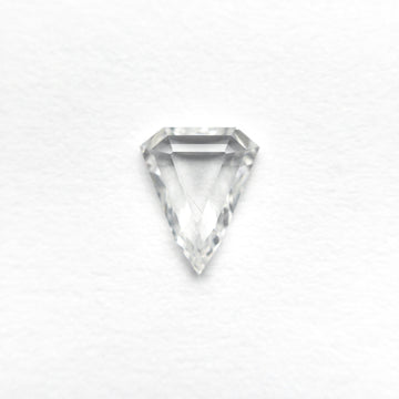 0.59ct 6.90x5.63x1.96mm SI2 F Shield Portrait Cut 19438-38