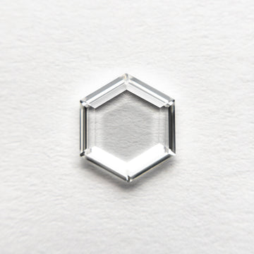 1.01ct 7.95x6.92x1.69mm VS2 G Hexagon Portrait Cut 19854-35