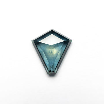 1.59ct 8.57x7.72x2.93mm Shield Rosecut Sapphire 22266-36