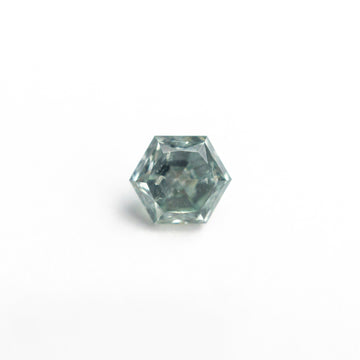 0.90ct 5.64x4.82x4.01mm Hexagon Brilliant Sapphire 23671-03