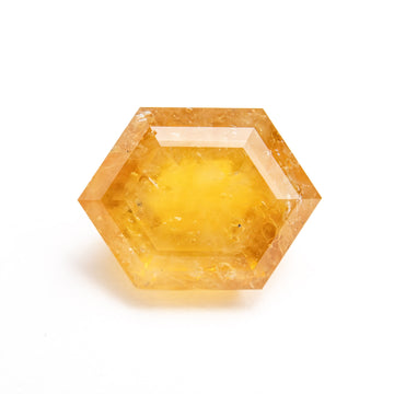 3.77ct 10.22x7.63x5.50mm Hexagon Step Cut Sapphire 24185-01