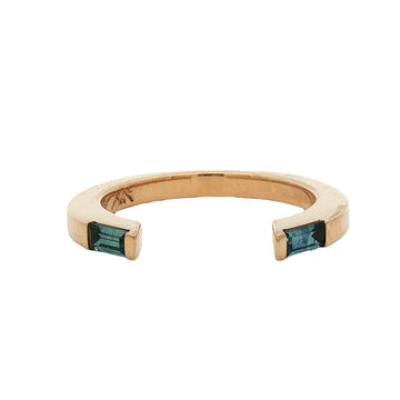 The Aperture Ring - Blue Montana Sapphire