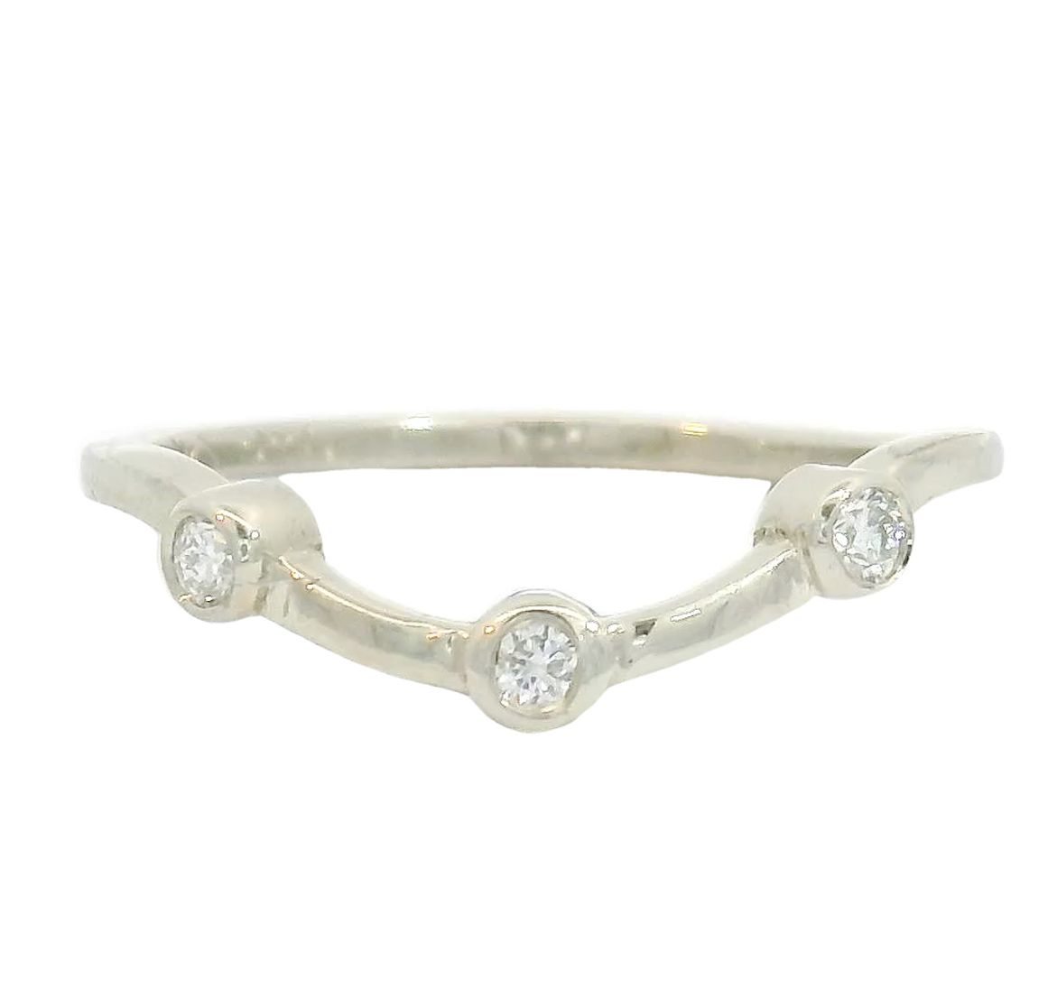 White Gold Diamond Rialto Ring