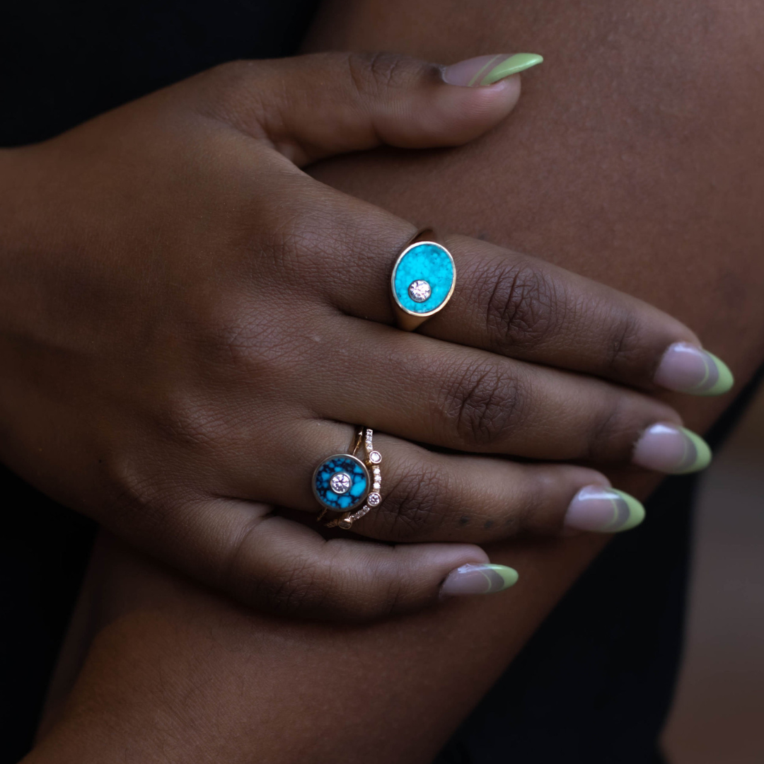 American Mined Inlay Rings | Ethical Stone Rings Page 2 | Young in the ...