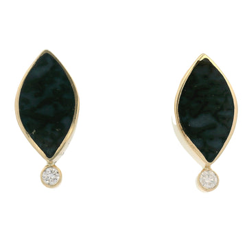 Geo Marquise Stud Earrings