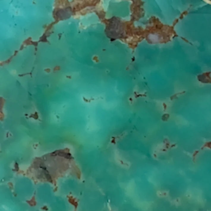 Gold Green Turquoise