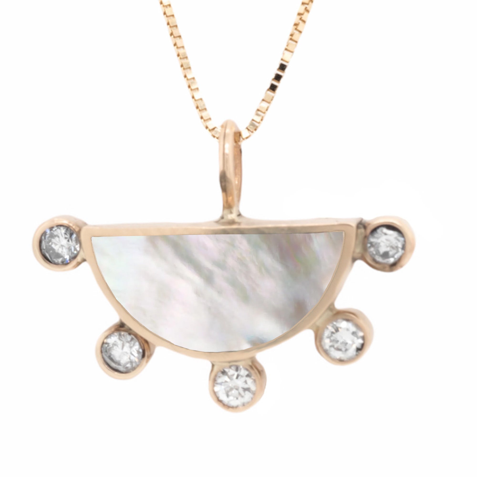 Mother of Pearl Freya Necklace | Young in the Mountains | Young in