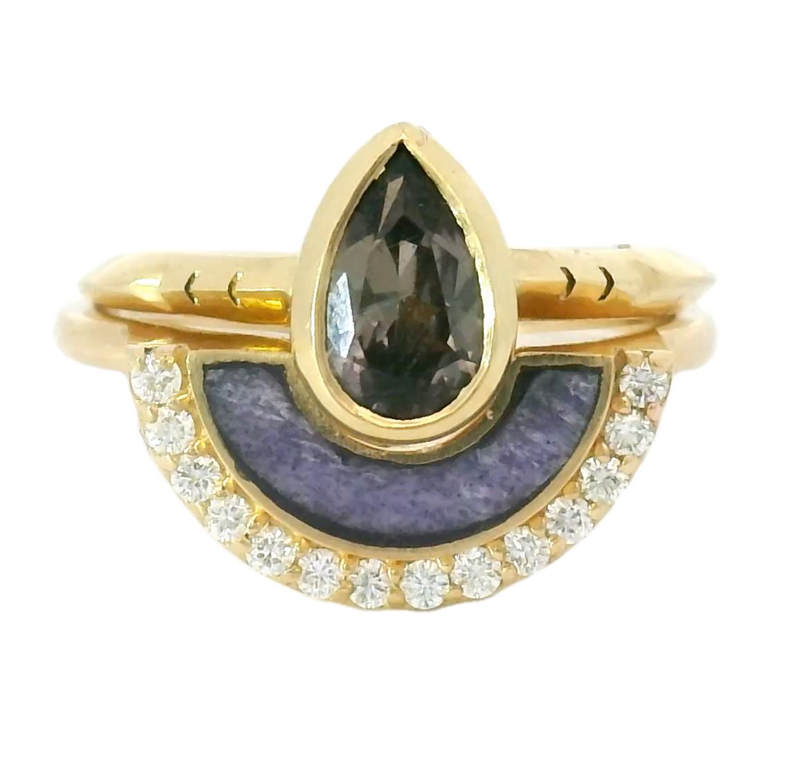 Akawain Montana Sapphire Solitaire Ring