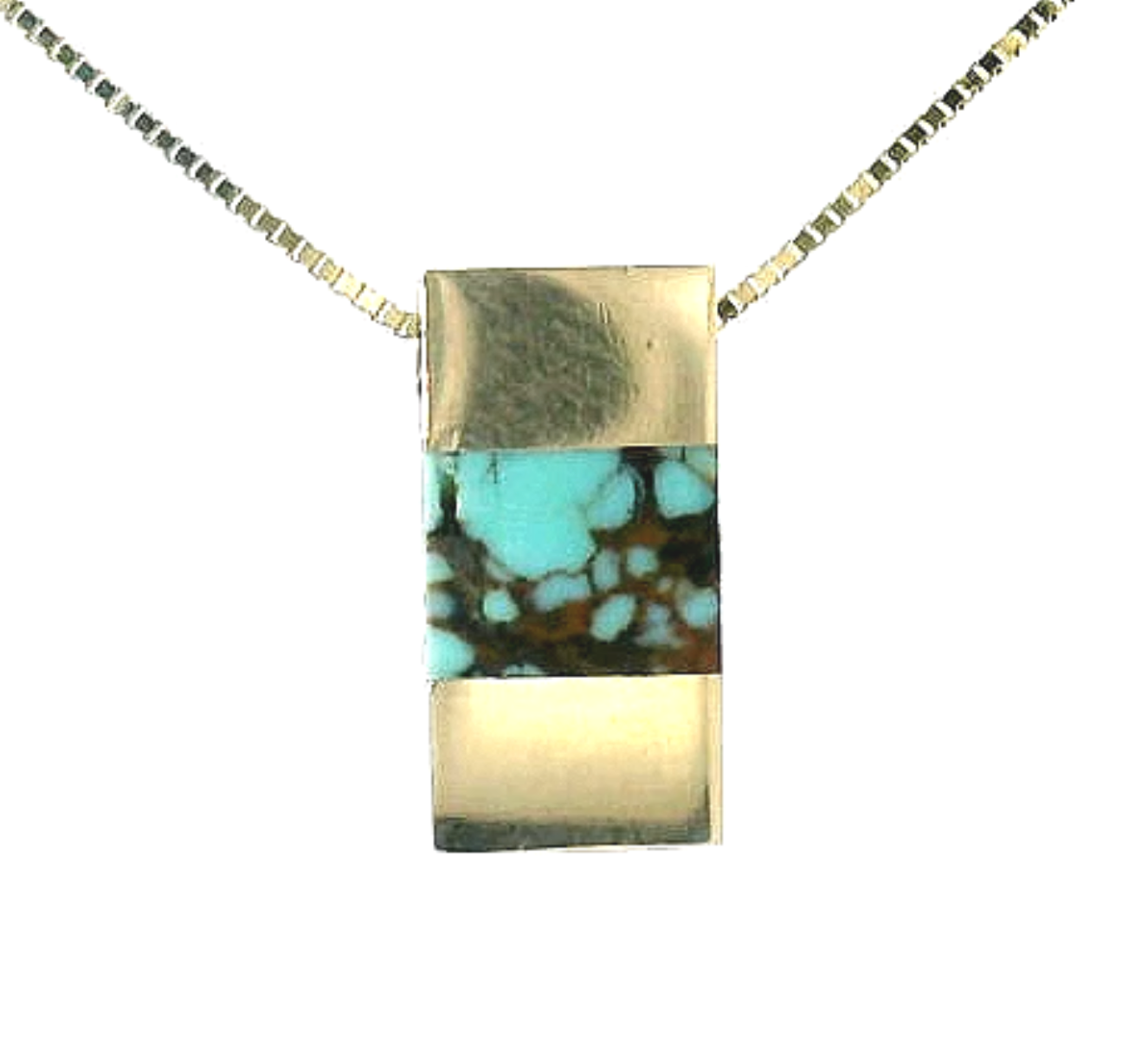 Keel Necklace- No. 8 Turquoise