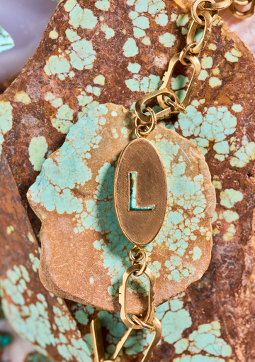 Initial Toggle Bracelet