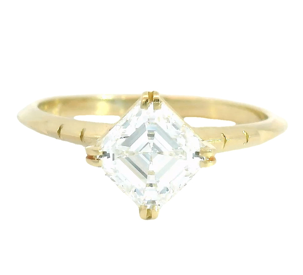 The Eis - Asscher Solitaire Ring