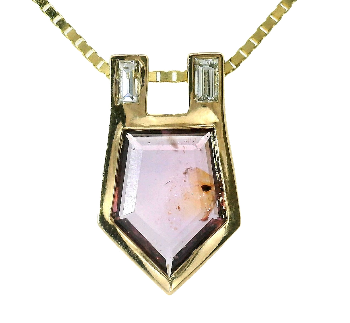 The Taurus - 1.43 Ct. Montana Sapphire Necklace