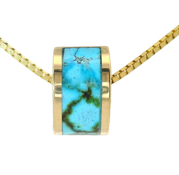 The Luna Necklace - Polychrome Turquoise