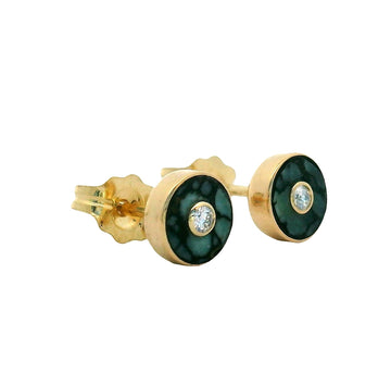The Mini Shobu Stud Earrings