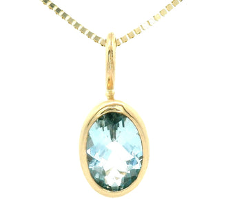 Colorado Aquamarine Pendant