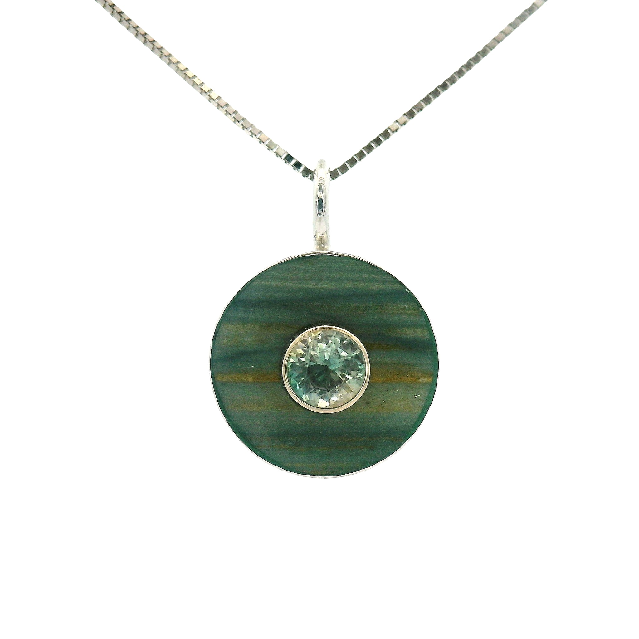 Petrified Wood Necklace | Oregon Sunstone Necklace | Young in the