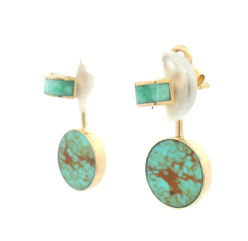 The Small Circ Ear Jacket Earrings