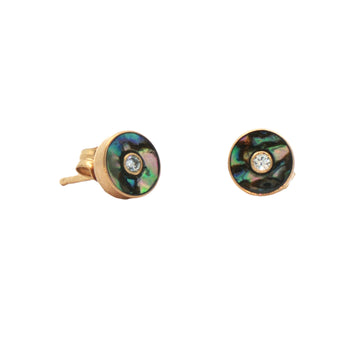 The Mini Shobu Stud Earrings