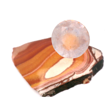 xx ct. pink sapphire and Wonderstone
