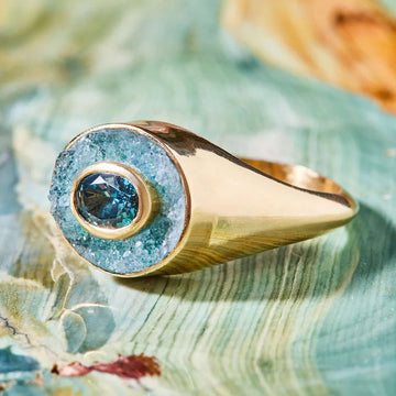 Arête Signet Ring