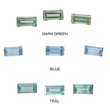 Sapphire Baguette Ring Band