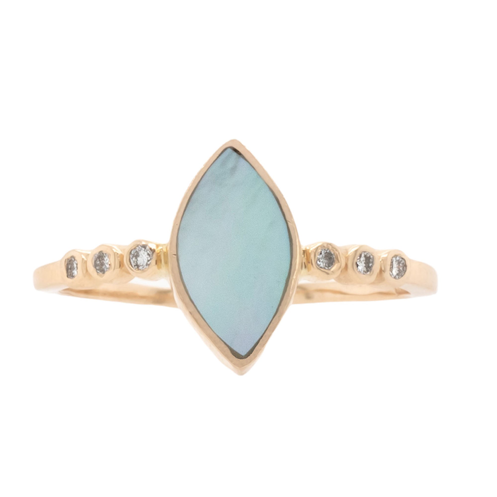 Seconds Mother Of Pearl Polaris Ring