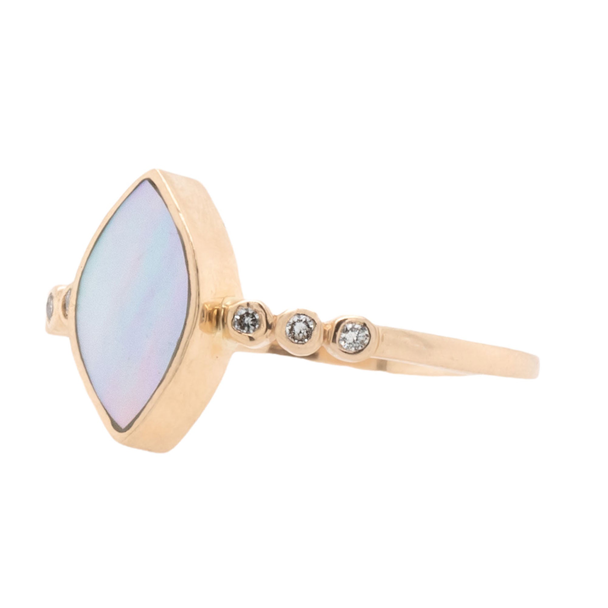 Seconds Mother Of Pearl Polaris Ring