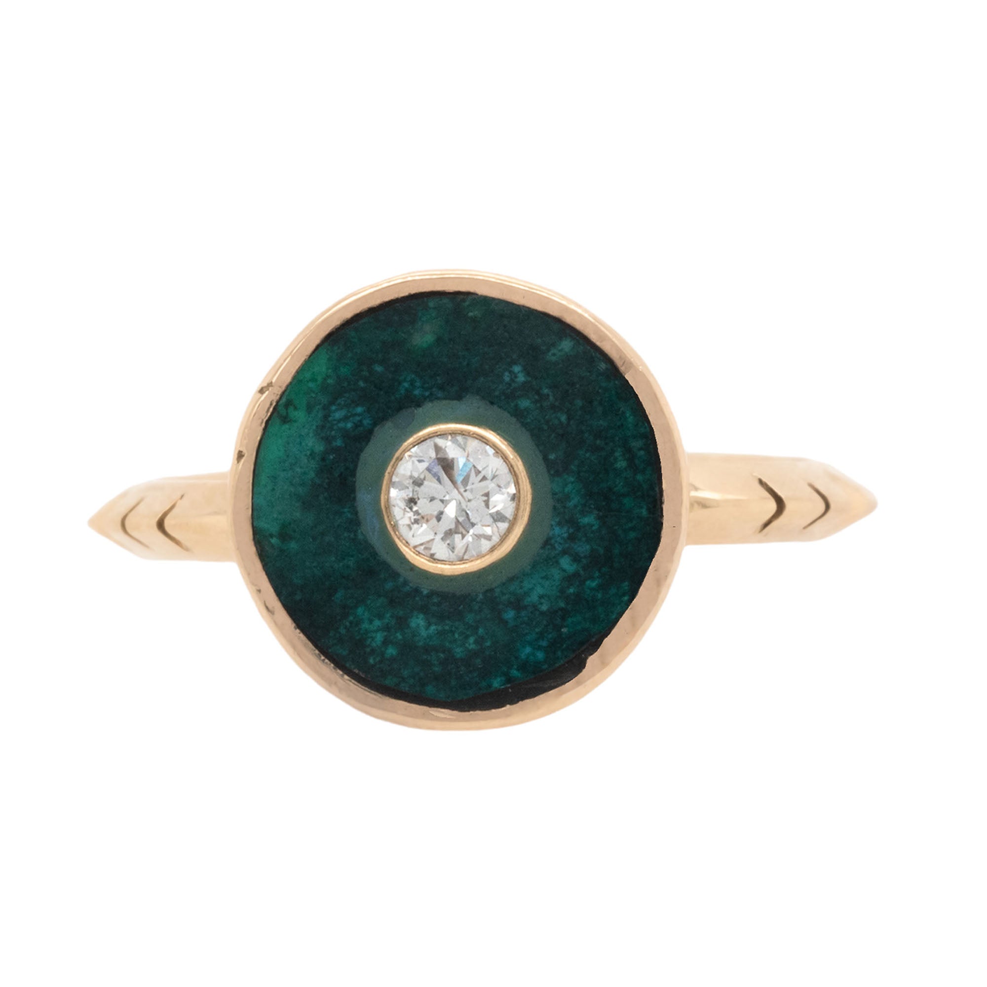 Seconds Chrysocolla Cerclen Ring