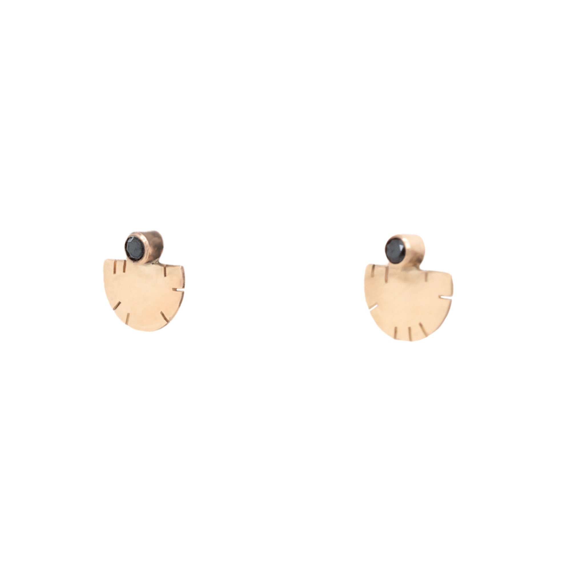 .03 ct. Black Diamond Aquilla Earrings