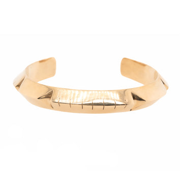 Grande Brass Helena Cuff Bracelet