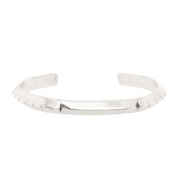 Small Silver Helena Cuff Bracelet