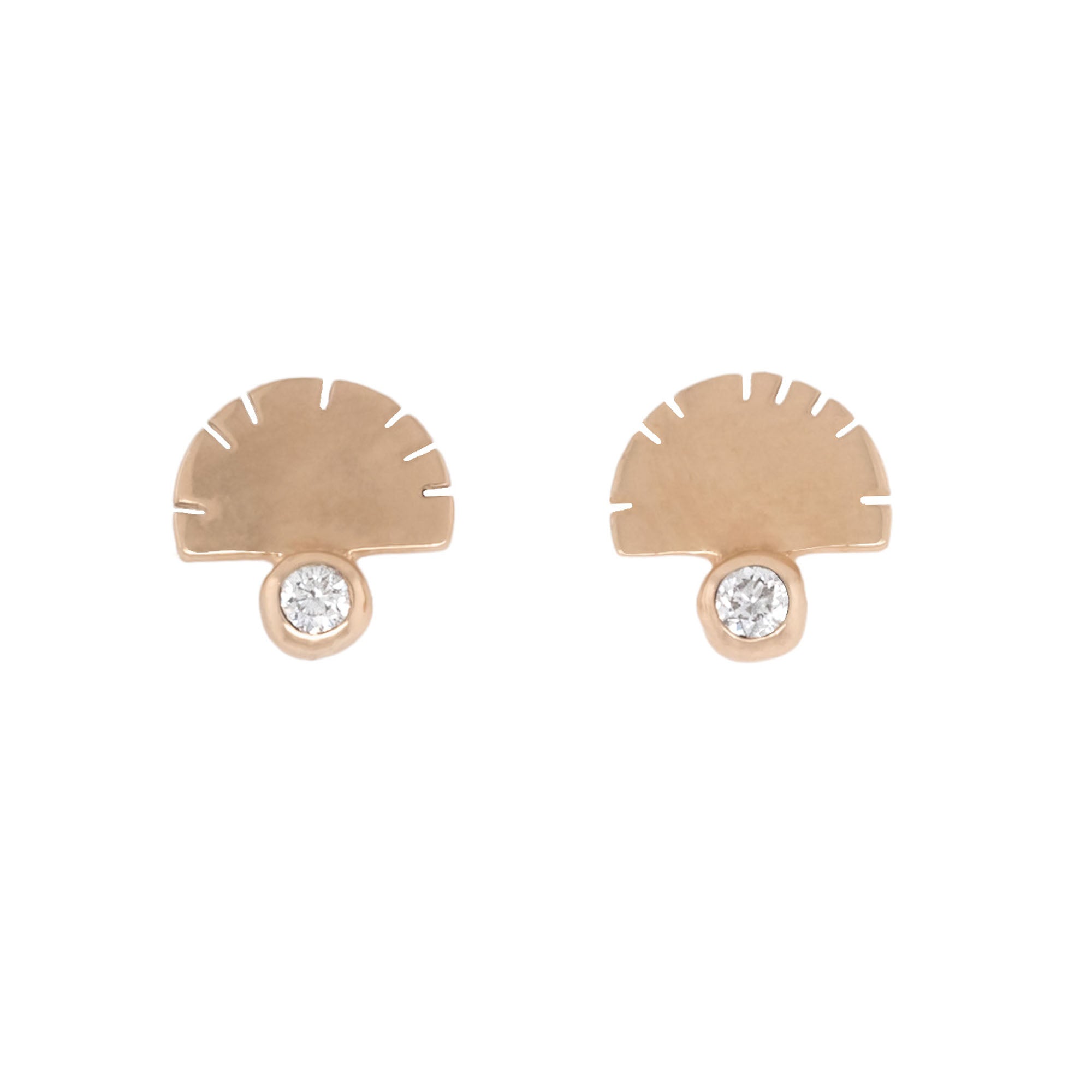 White Diamond Aquilla Earrings .03 ct.